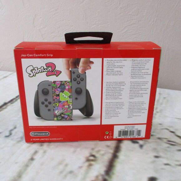 Nintendo Switch Splatoon 2 Joy-Con Comfort Grip - Picture 3 of 4
